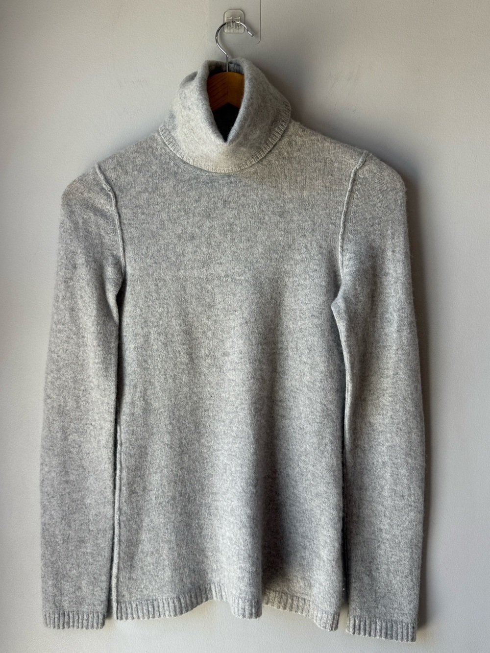 Aqua Cashmere Turtleneck Sweater